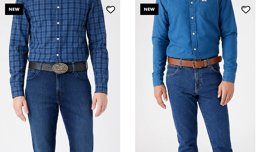 WRANGLER BÆLTER & CAP - Jeansstore.dk