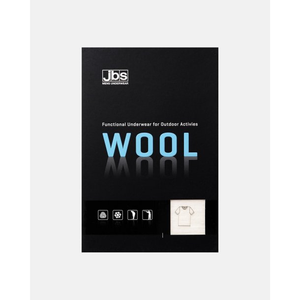 JBS T-SHIRT KORT RME HVID 100% ULD