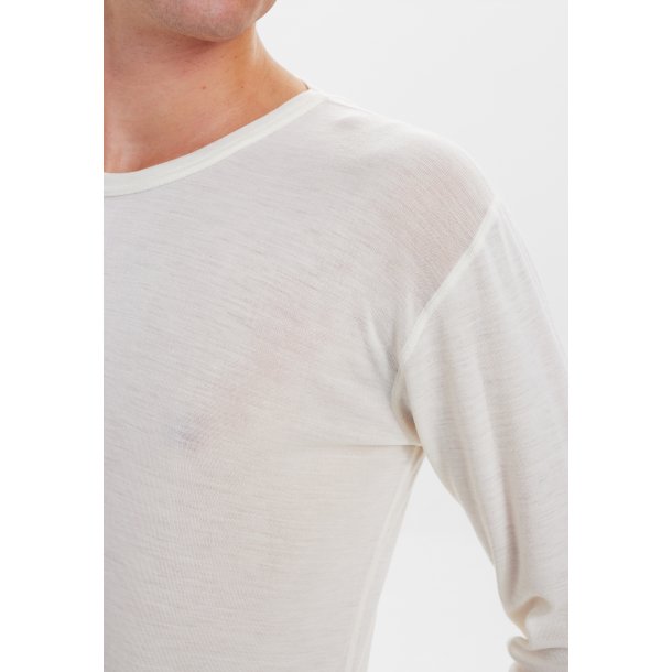 JBS T-SHIRT LANGE RMER HVID 100% ULD