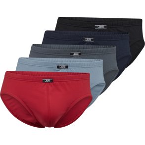 JBS KOLOGISK MINI SLIP BRIEFS 5-PAK (MULTIFARVER)