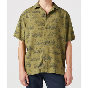 WRANGLER SKJORTE KORT RME  (KUN STR L)