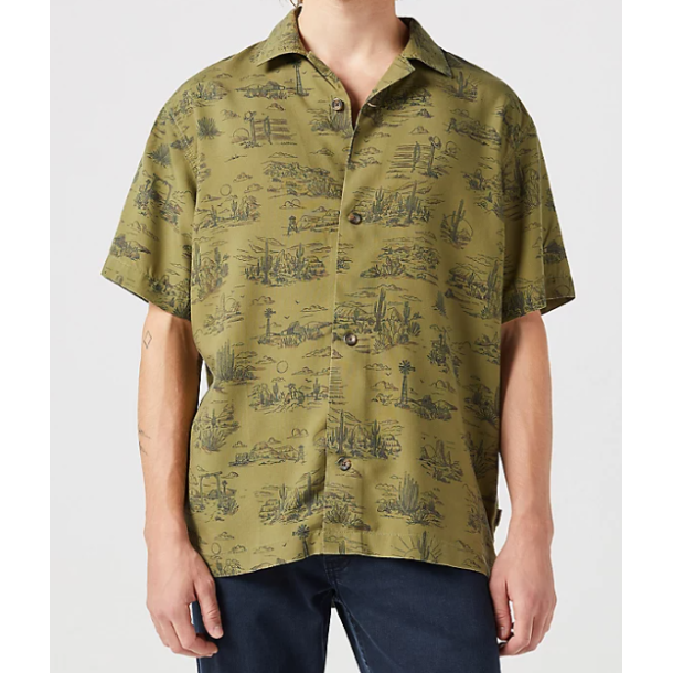 WRANGLER SKJORTE KORT RME  (KUN STR L)