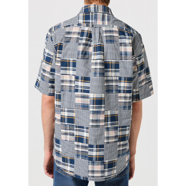 WRANGLER SKJORTE KORT RME  