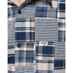 WRANGLER SKJORTE KORT RME  