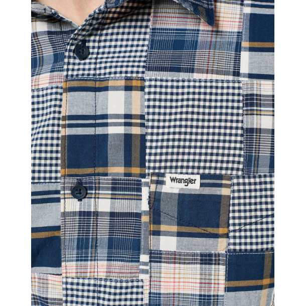 WRANGLER SKJORTE KORT RME  