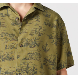 WRANGLER SKJORTE KORT RME  (KUN STR L)