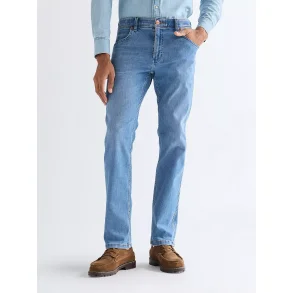 WRANGLER GREENSBORO JEANS (STRETCH) LYSEBL� (EKSTRA BL�D)