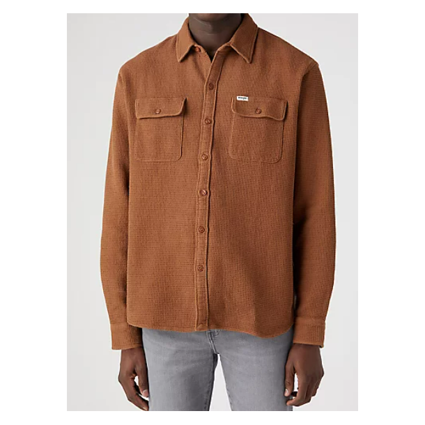 WRANGLER SKJORTE LANG RME (KRAFTIG SKJORTE)