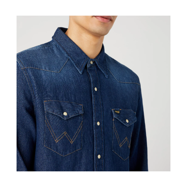 WRANGLER COWBOYSKJORTE 