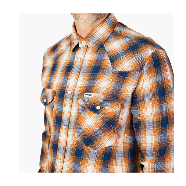 WRANGLER SKJORTE LANG RME .