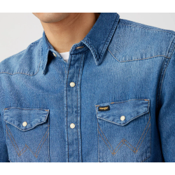 WRANGLER COWBOYSKJORTE 