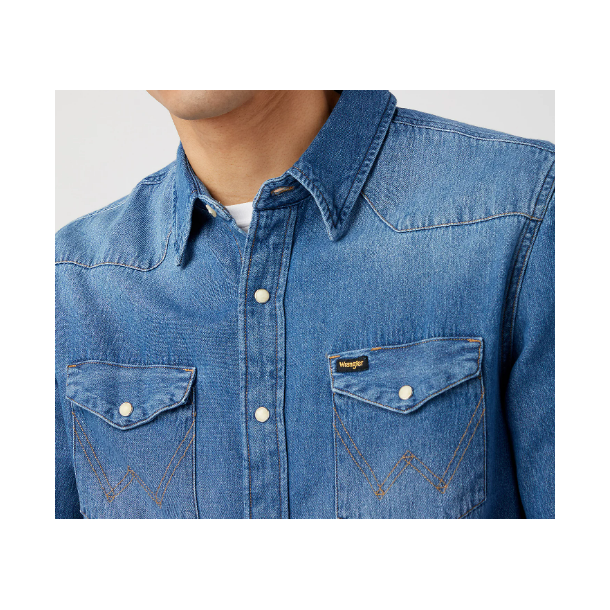 WRANGLER COWBOYSKJORTE 