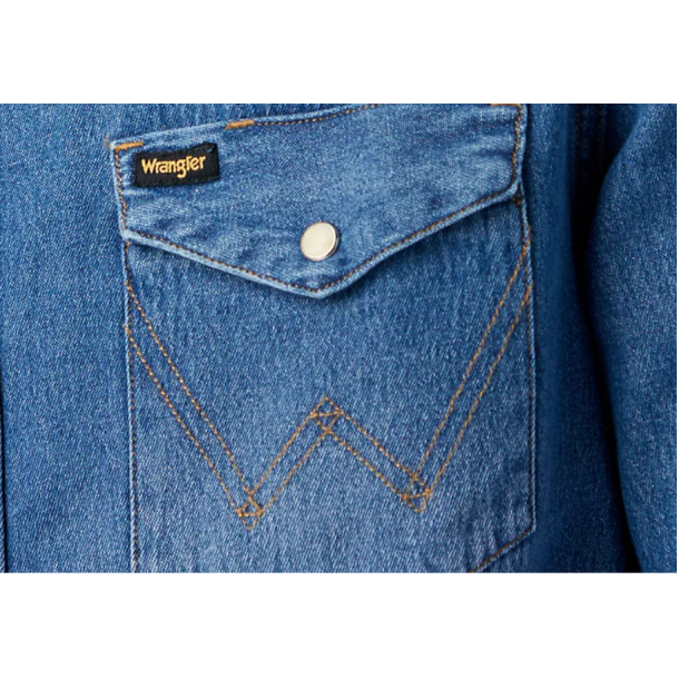 WRANGLER COWBOYSKJORTE 