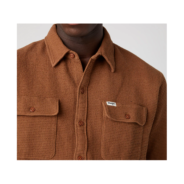 WRANGLER SKJORTE LANG RME (KRAFTIG SKJORTE)