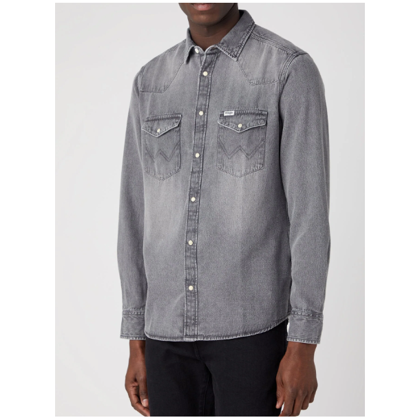 WRANGLER SKJORTE LANG RME (KUN STR M)