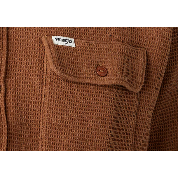 WRANGLER SKJORTE LANG RME (KRAFTIG SKJORTE)