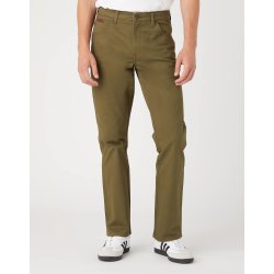 WRANGLER TEXAS JEANS SLIM STRETCH Millitare Green (VINTER BOMULD)