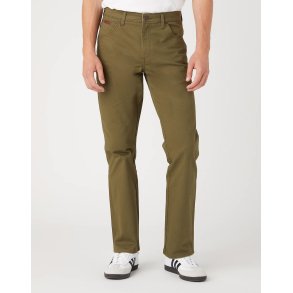 WRANGLER TEXAS JEANS SLIM STRETCH Millitare Green (VINTER BOMULD)