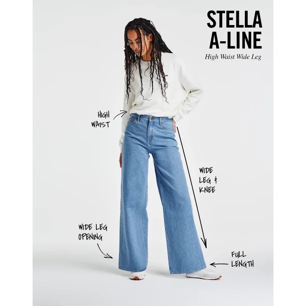 LEE STELLA (LOOSE FIT)  LYSEBL (F STR)
