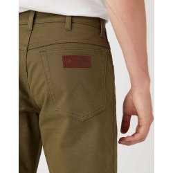 WRANGLER TEXAS JEANS SLIM STRETCH Millitare Green (VINTER BOMULD)