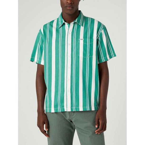 WRANGLER SKJORTE KORT RME 