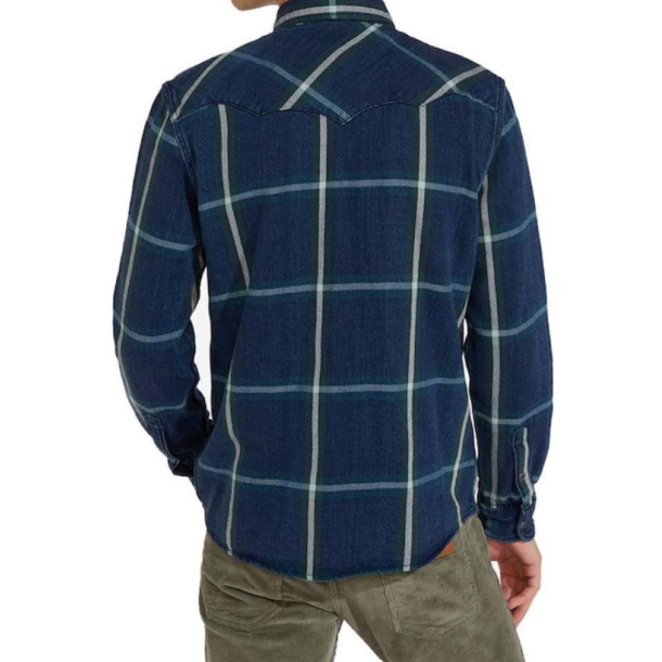 WRANGLER TERNET FLANNELSKJORTE ( SMALL) 