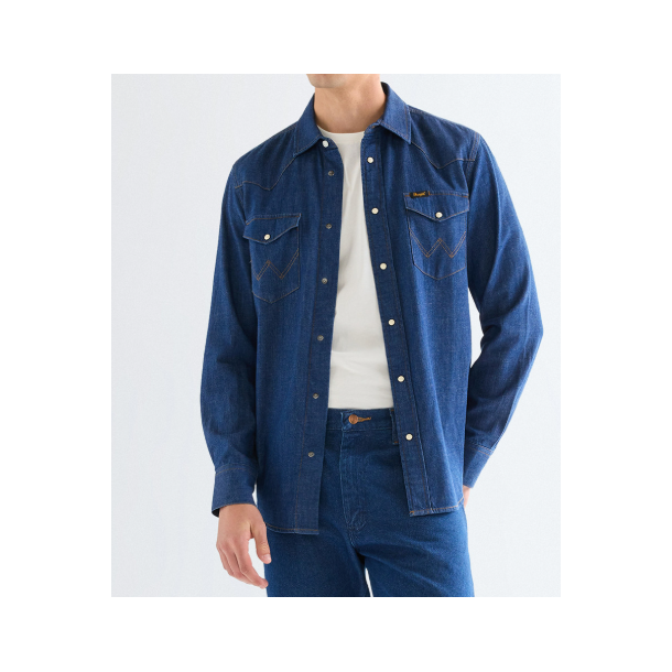 WRANGLER COWBOYSKJORTE 
