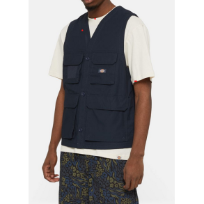 DICKIES FISHERSVILLE VEST DARK NAVY