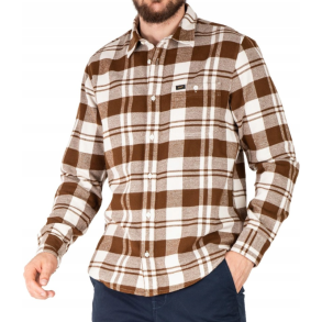 LEE LEESURE SHIRT LIGHT UMBER