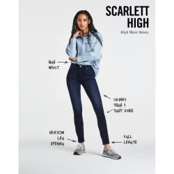 LEE SCARLETT HIGH (SORT)