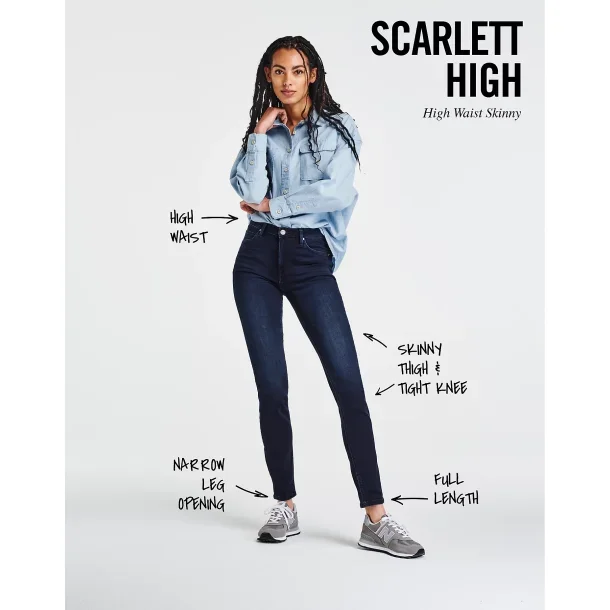 LEE SCARLETT HIGH (SORT)