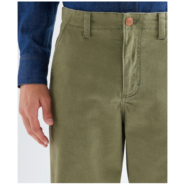 WRANGLER CHINO SHORTS DUSTY OLIVEN 