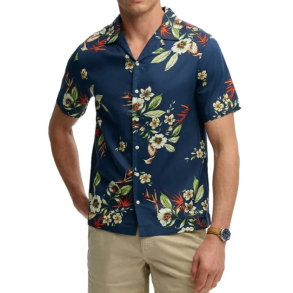 SUPERDRY HAWAII KORT �RMET SKJORTE