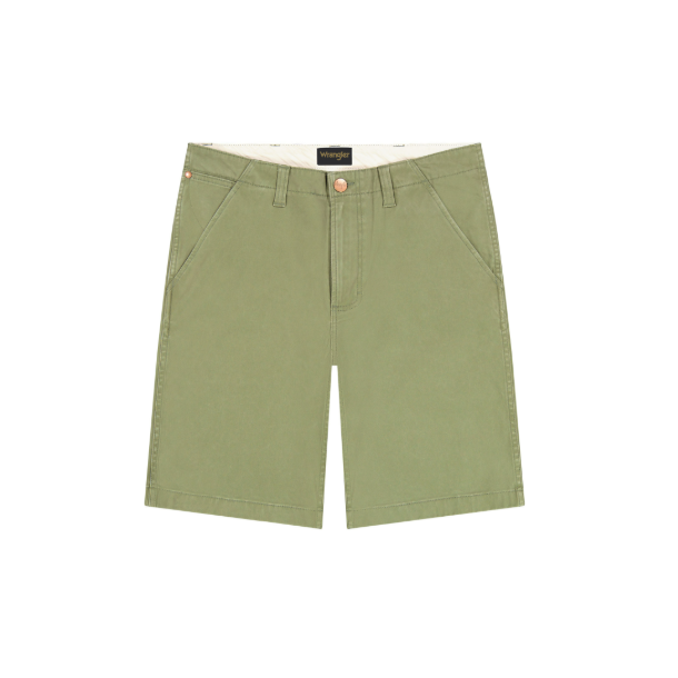 WRANGLER CHINO SHORTS DUSTY OLIVEN 