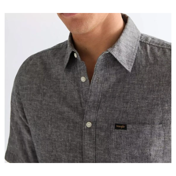 WRANGLER SKJORTE KORT �RME  (H�R/BOMULD)