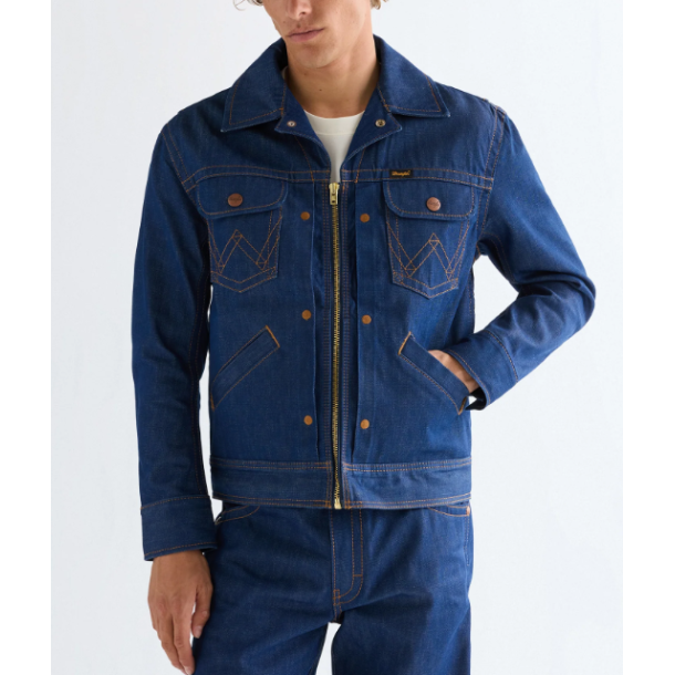 WRANGLER COWBOYJAKKE MED LYNL�S  RAW