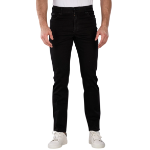 WRANGLER TEXAS JEANS SLIM SORT  (EKSTRA BL�D)