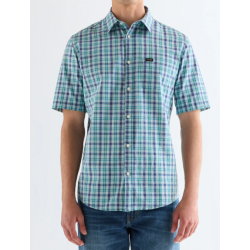 WRANGLER SKJORTE KORT �RME  