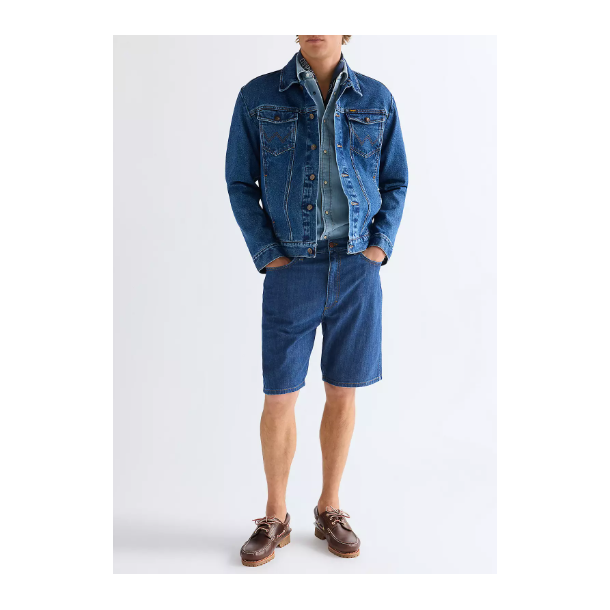  WRANGLER SHORTS  BL� (REGULAR FIT) 