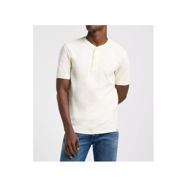LEE T-SHIRTS HENLEY NATURAL