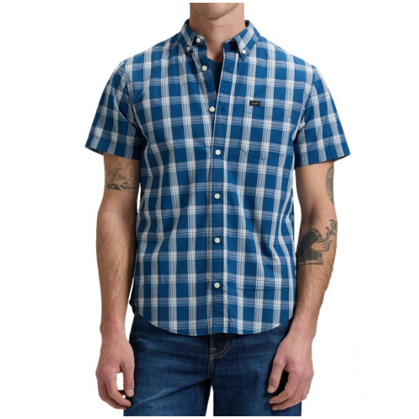 LEE SKJORTE KORT �RME (REGULAR FIT)