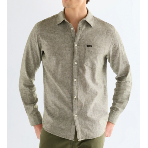 WRANGLER SKJORTE LANG �RMET (BOMULD/H�R) 