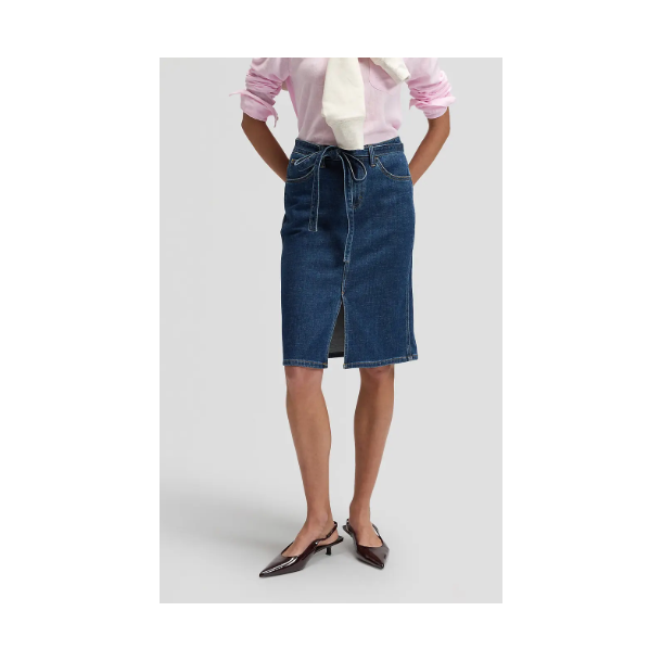 LEE NEDERDEL MIDI SKIRT WITH BOW SEASIDE TRIP