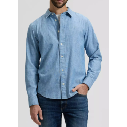 LEE SKJORTE LANG �RME  BL� (CHAMBRAY)
