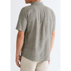 WRANGLER SKJORTE KORT �RME  DEEP DEPTHS (H�R/BOMULD)