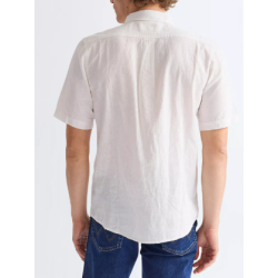 WRANGLER SKJORTE KORT �RME  HVID (H�R/BOMULD)