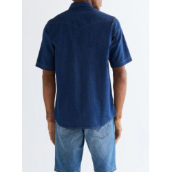 WRANGLER SKJORTE COWBOYSKJORTE  KORT �RME.  