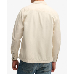SUPERDRY OVERSHIRTS SKJORTE (BEIGE)
