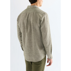 WRANGLER SKJORTE LANG �RMET (BOMULD/H�R) 