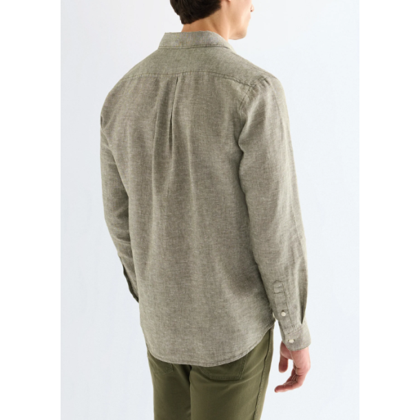 WRANGLER SKJORTE LANG �RMET (BOMULD/H�R) 